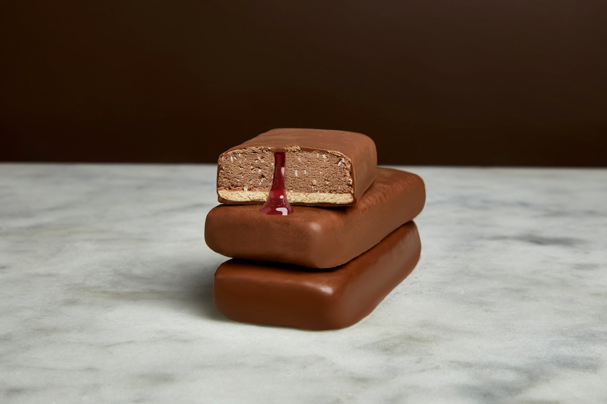 Lamington Gelato Bars