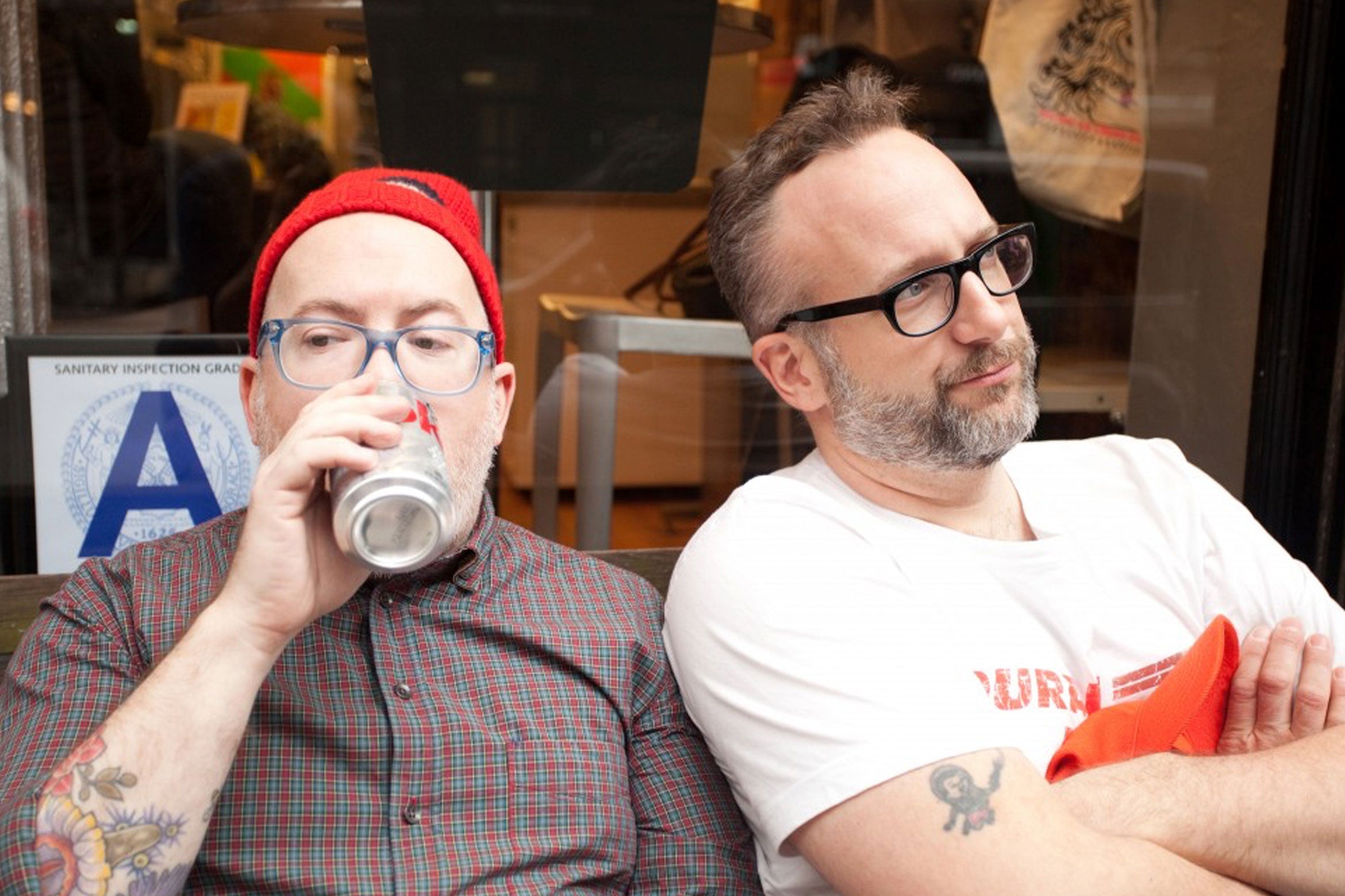 A party with men who really love dessert - Andy Bowdy Pasty, Big Gay Ice Cream, and us of course