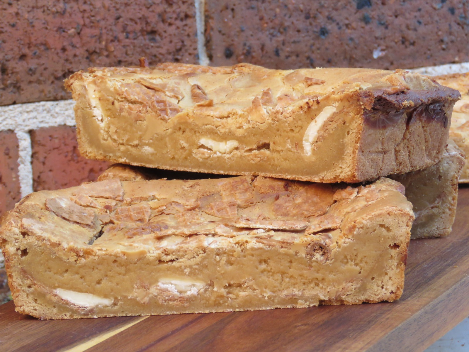Waffle Cone and White Choc Blondie Recipe
