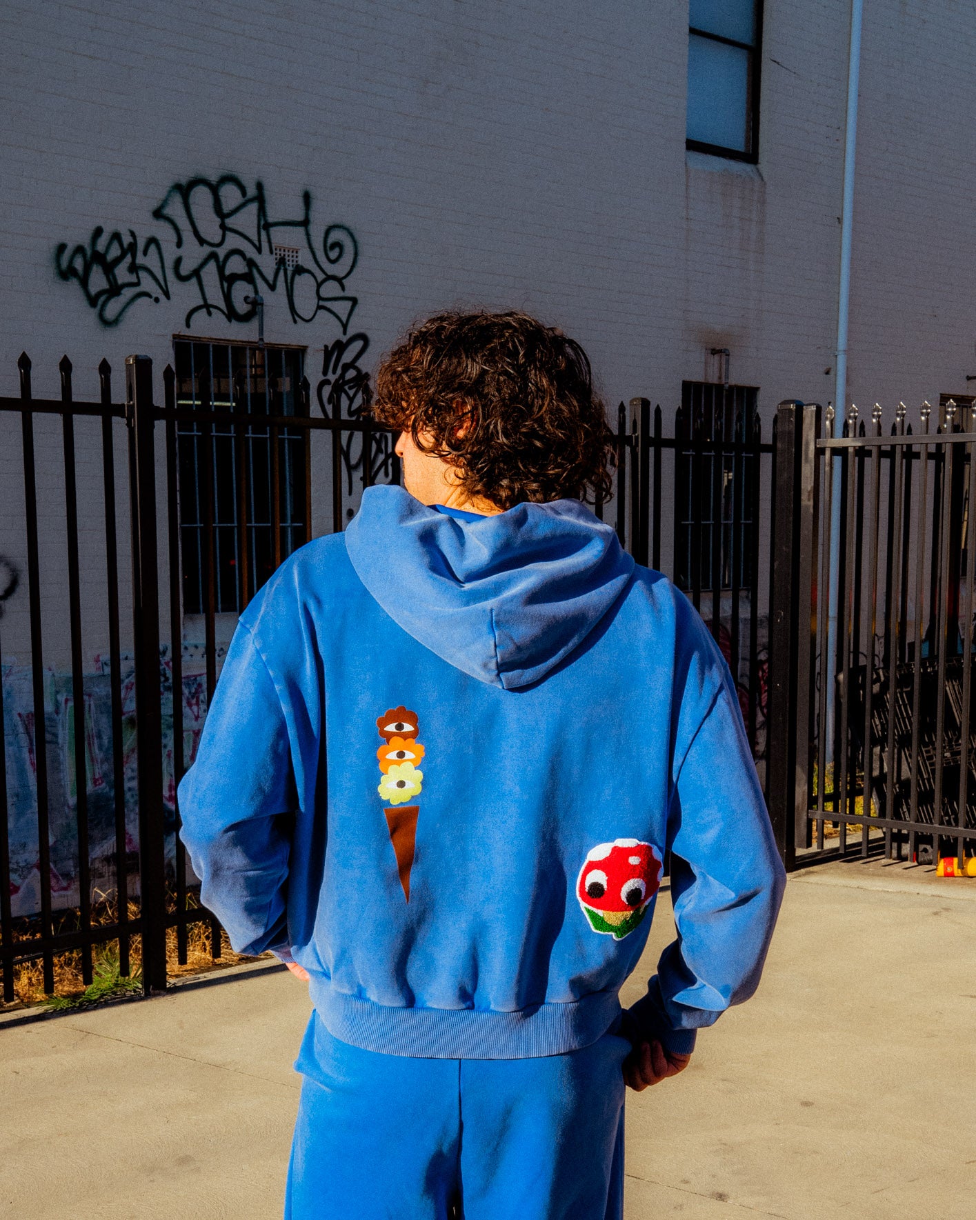 Eye-Scream Blue Tracksuit Set