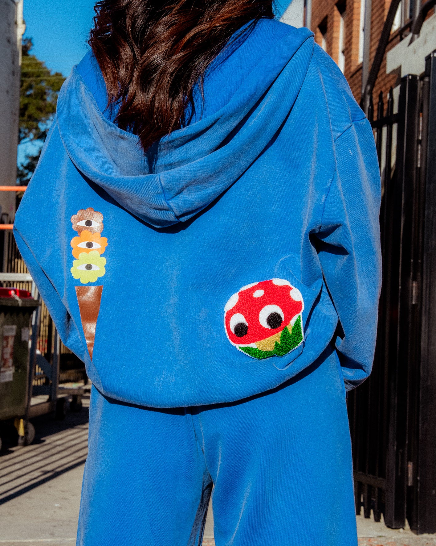 Eye-Scream Blue Tracksuit Set