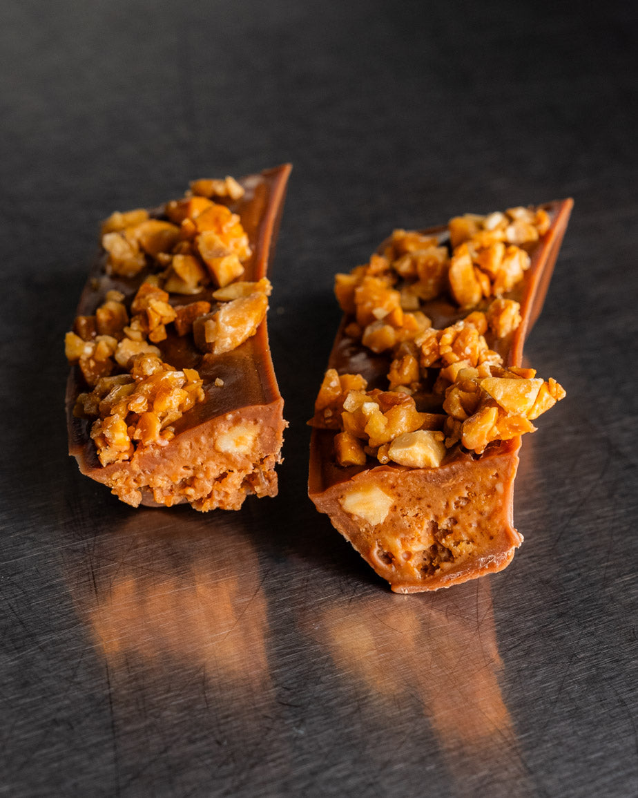 Milk chocolate and Peanut Fudge