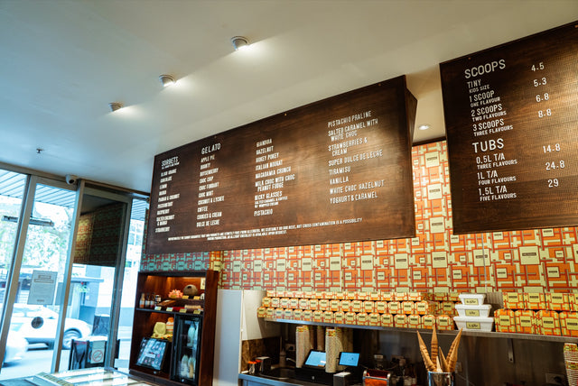 Inside Gelato Messina Darlinghurst