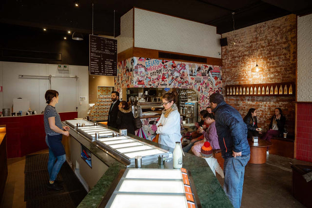 Inside Gelato Messina Fitzroy