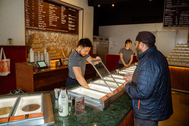 Inside Gelato Messina Fitzroy