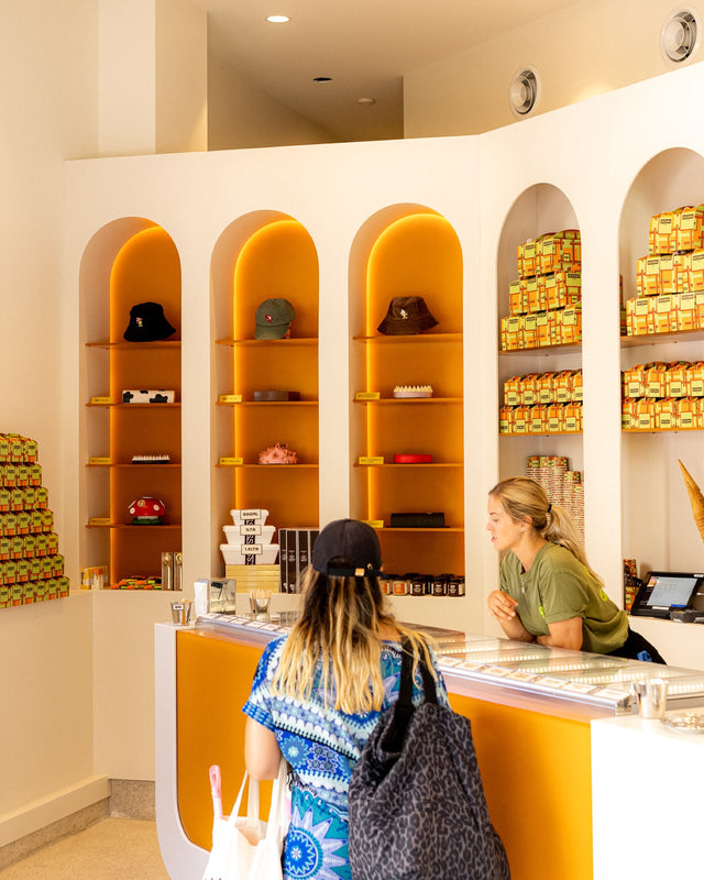 Inside Gelato Messina Manly