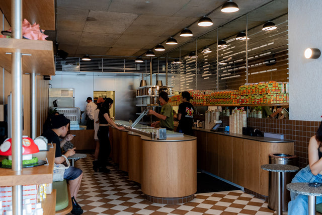 Inside Gelato Messina Newtown