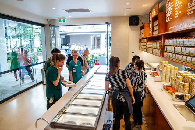 Inside Gelato Messina Randwick