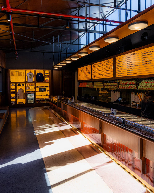 Inside Gelato Messina Rosebery