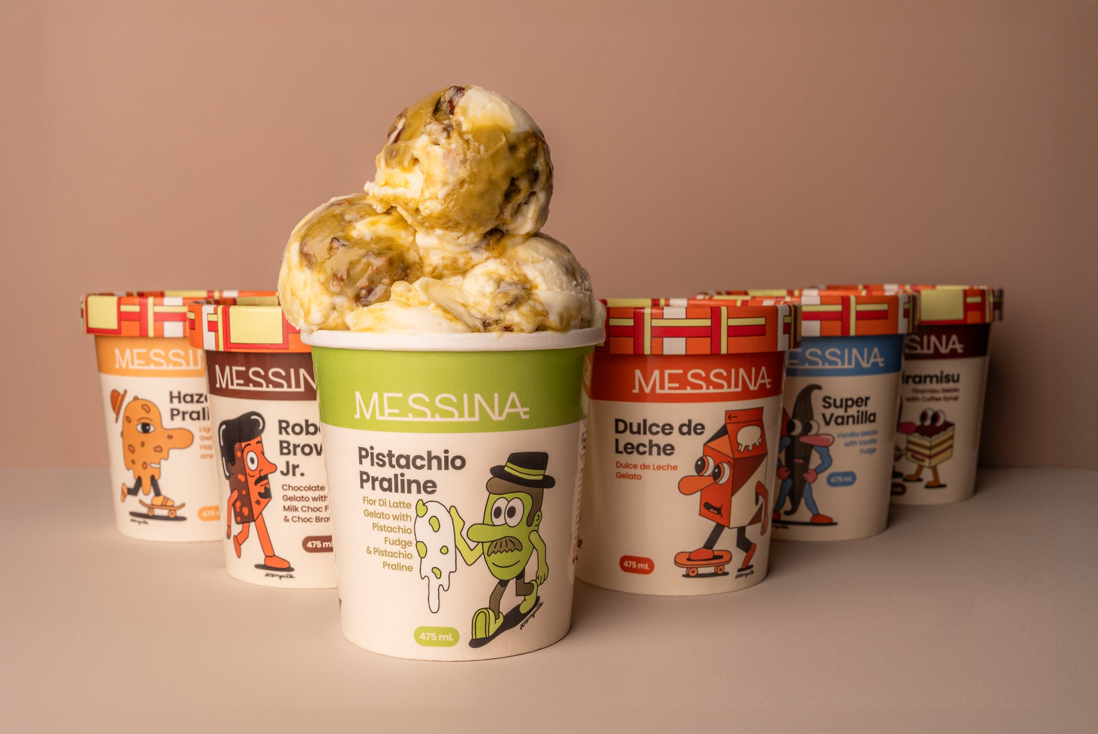 Messina tubs and cakes are hitting the shelves at Woolies