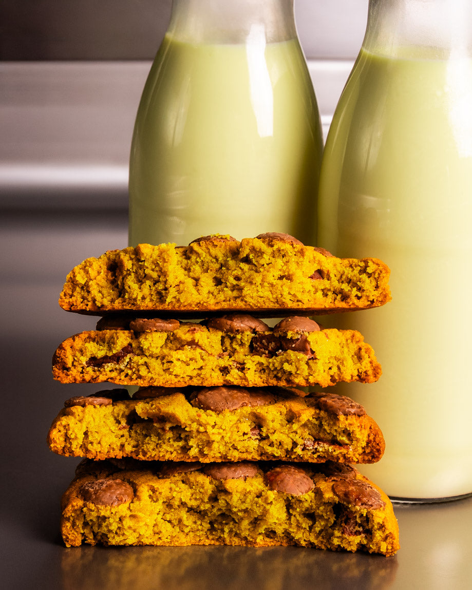 Free Pistachio Milk & Cookies