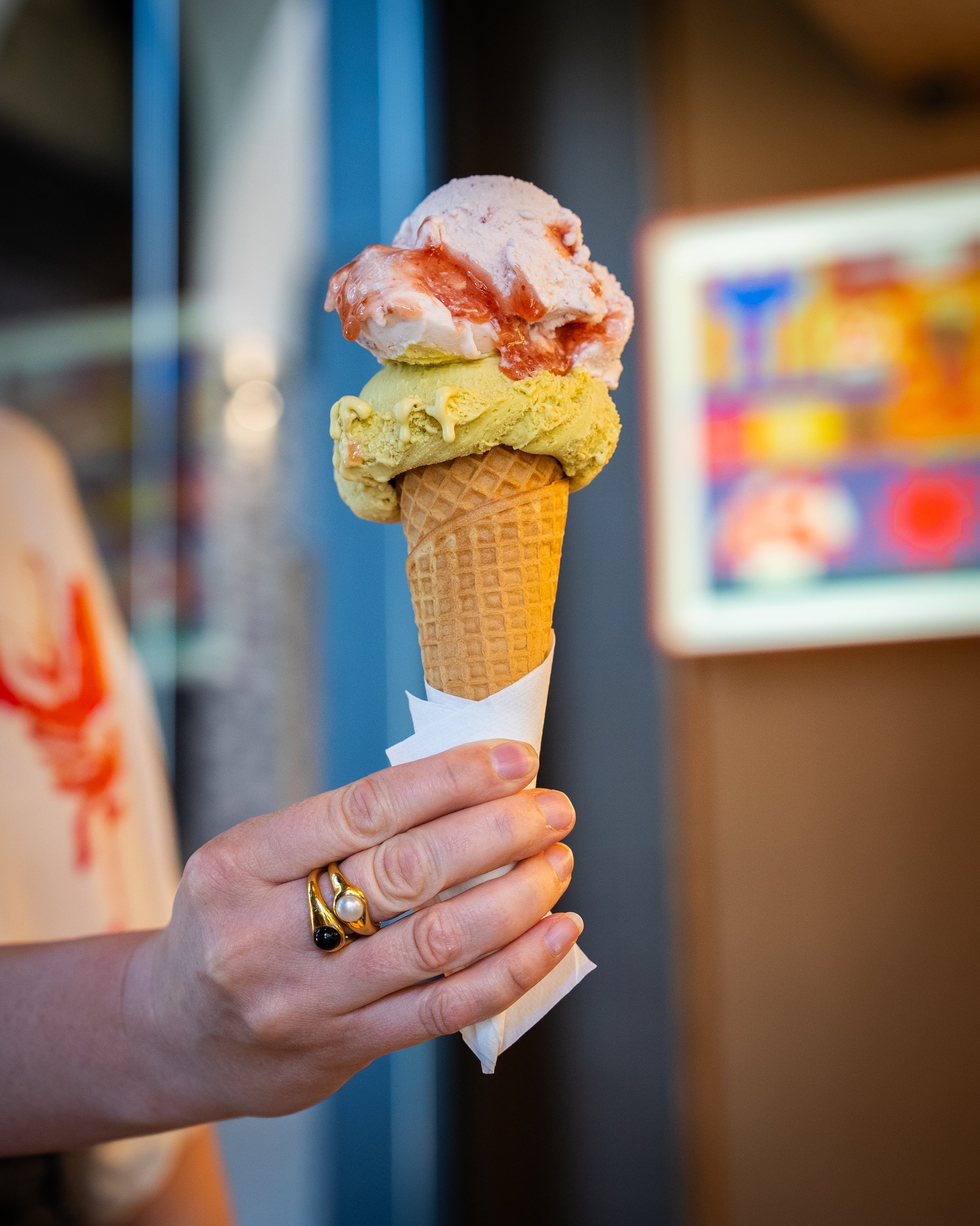 Gelato Scoop, -14ºc at Enlighten Festival Canberra