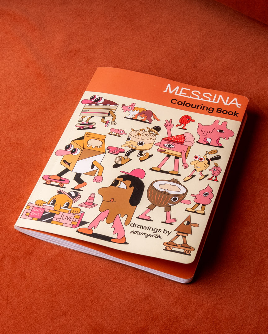 Jeremyville x Messina Colouring Book
