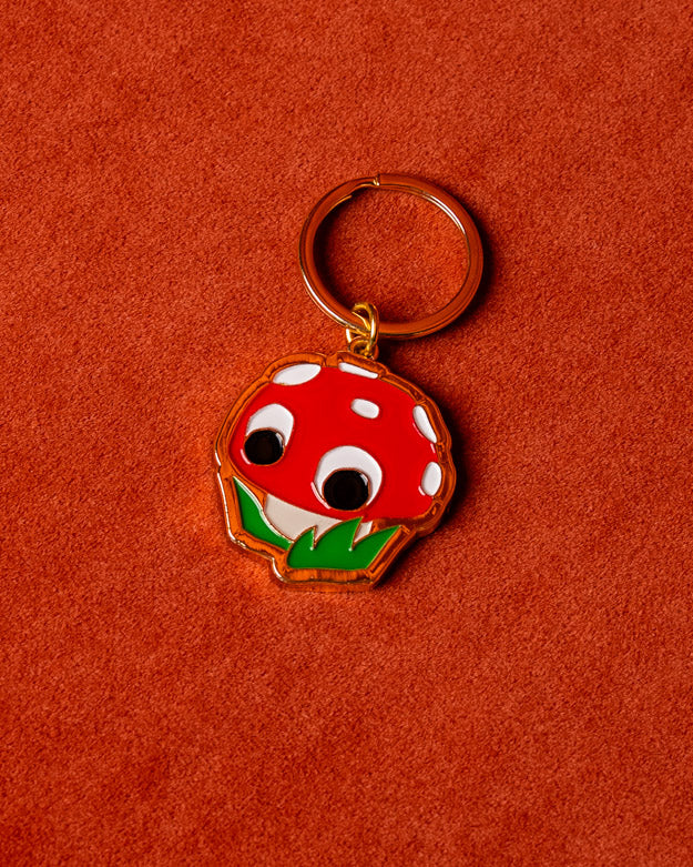 Messina Mushroom Keyring