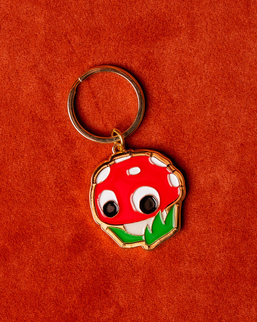 Messina Mushroom Keyring