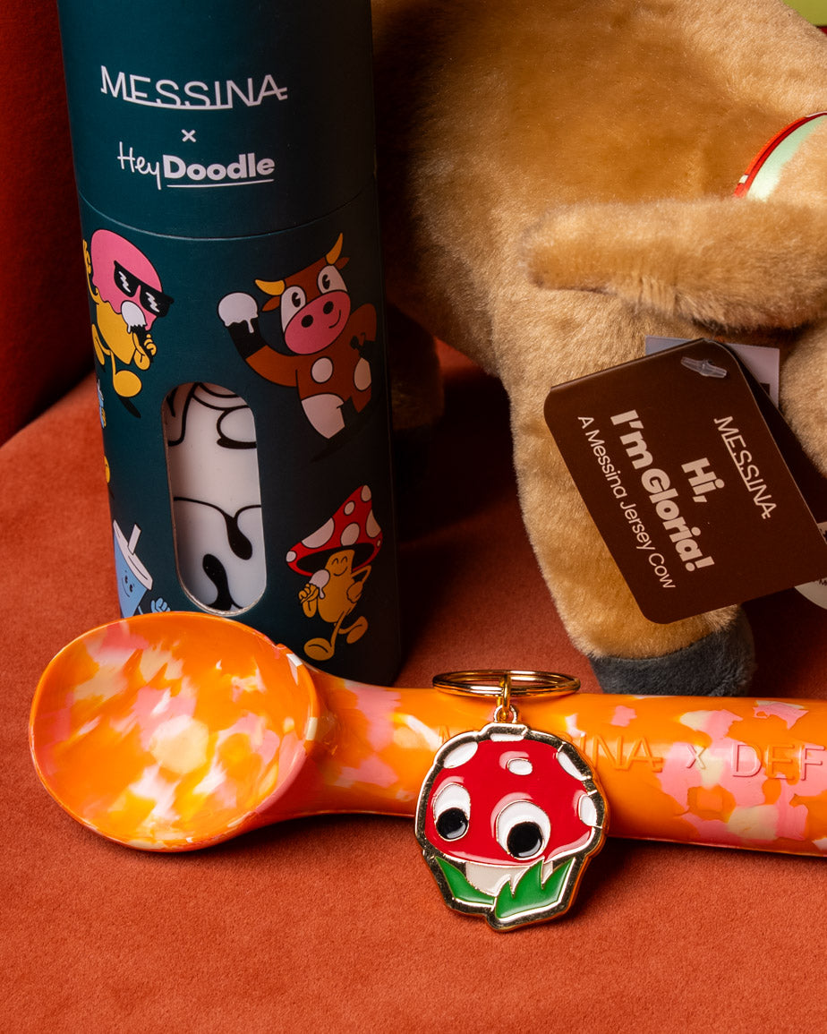 Messina Mushroom Keyring