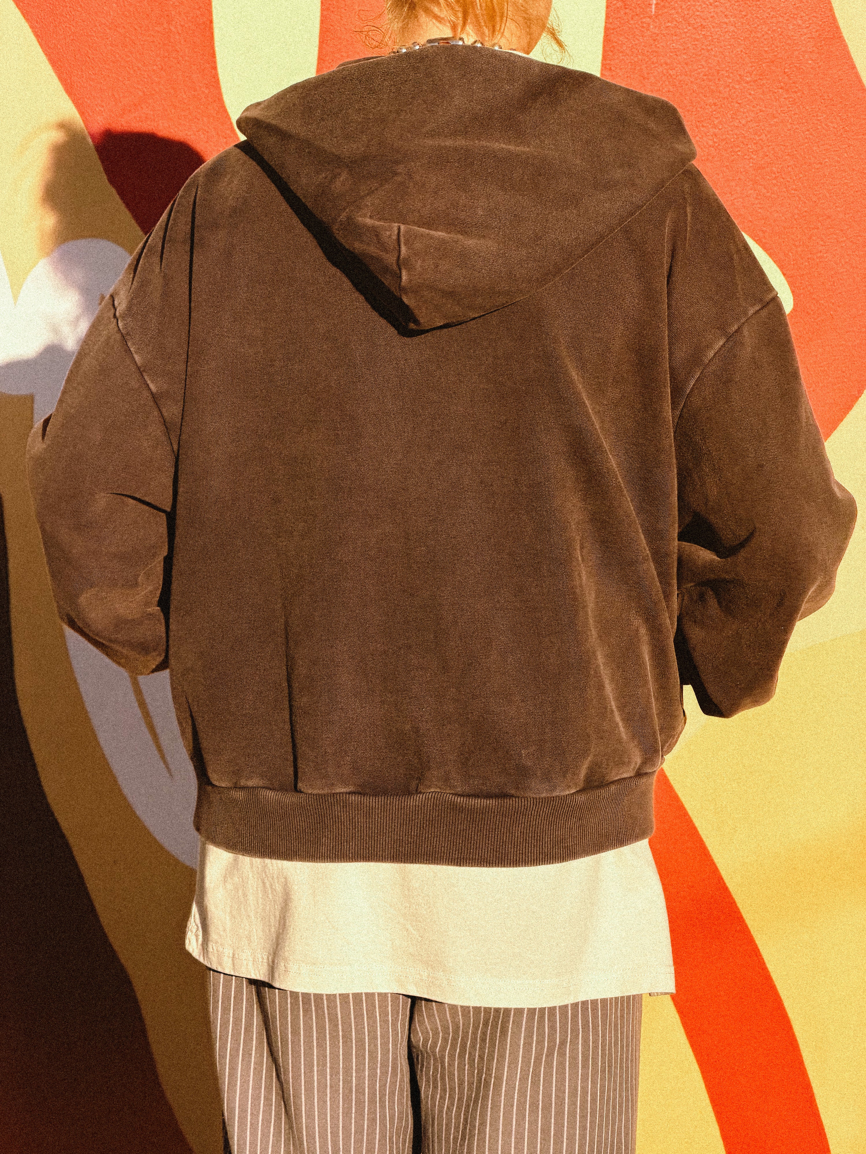Eye-Scream Black Zip Jacket