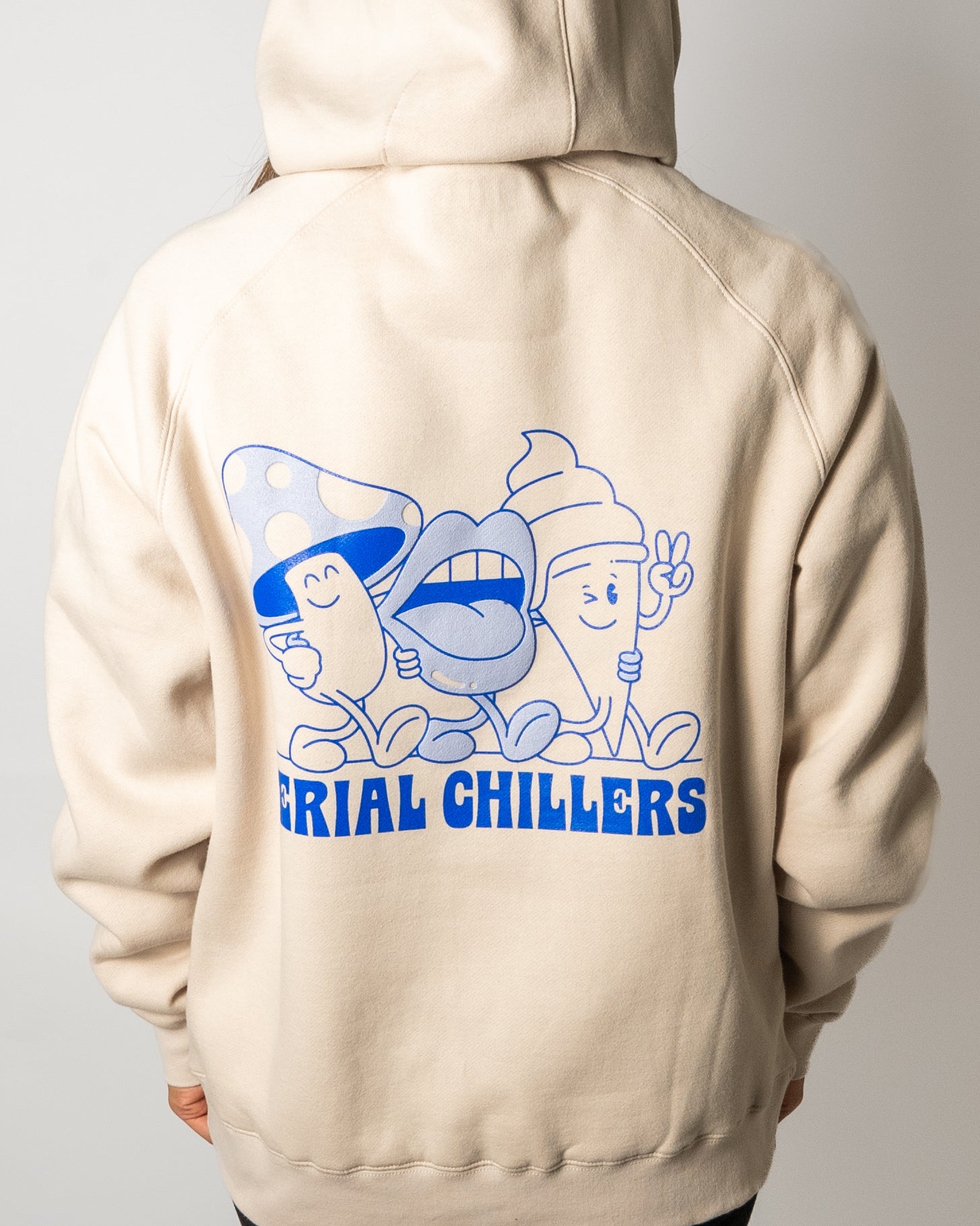 Serial Chillers Hoodie - Cream