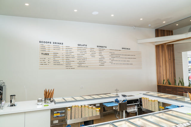 Inside Gelato Messina Brighton Le Sands