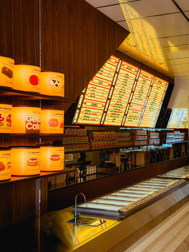 Inside Gelato Messina Crows Nest