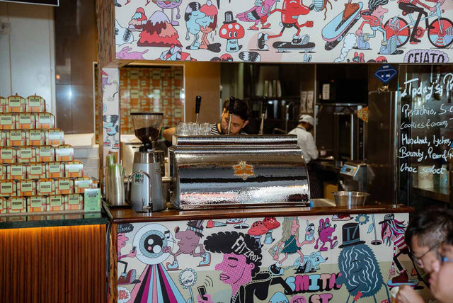 Inside Gelato Messina Fitzroy