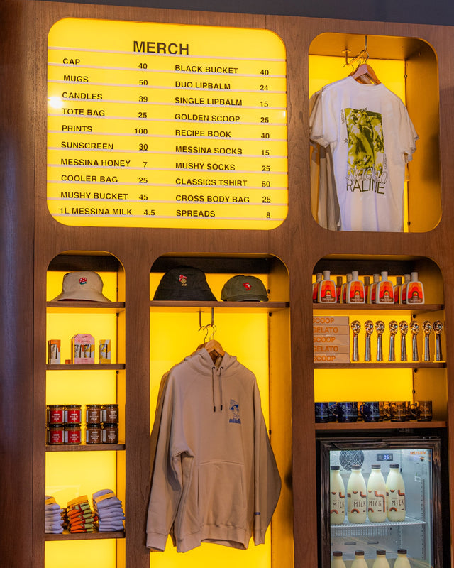 Inside Gelato Messina Rosebery
