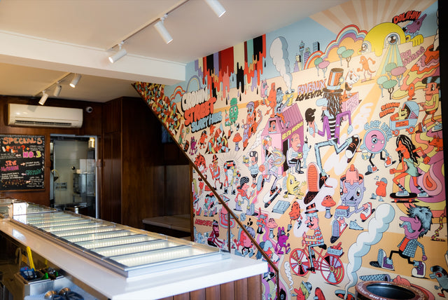 Inside Gelato Messina Surry Hills