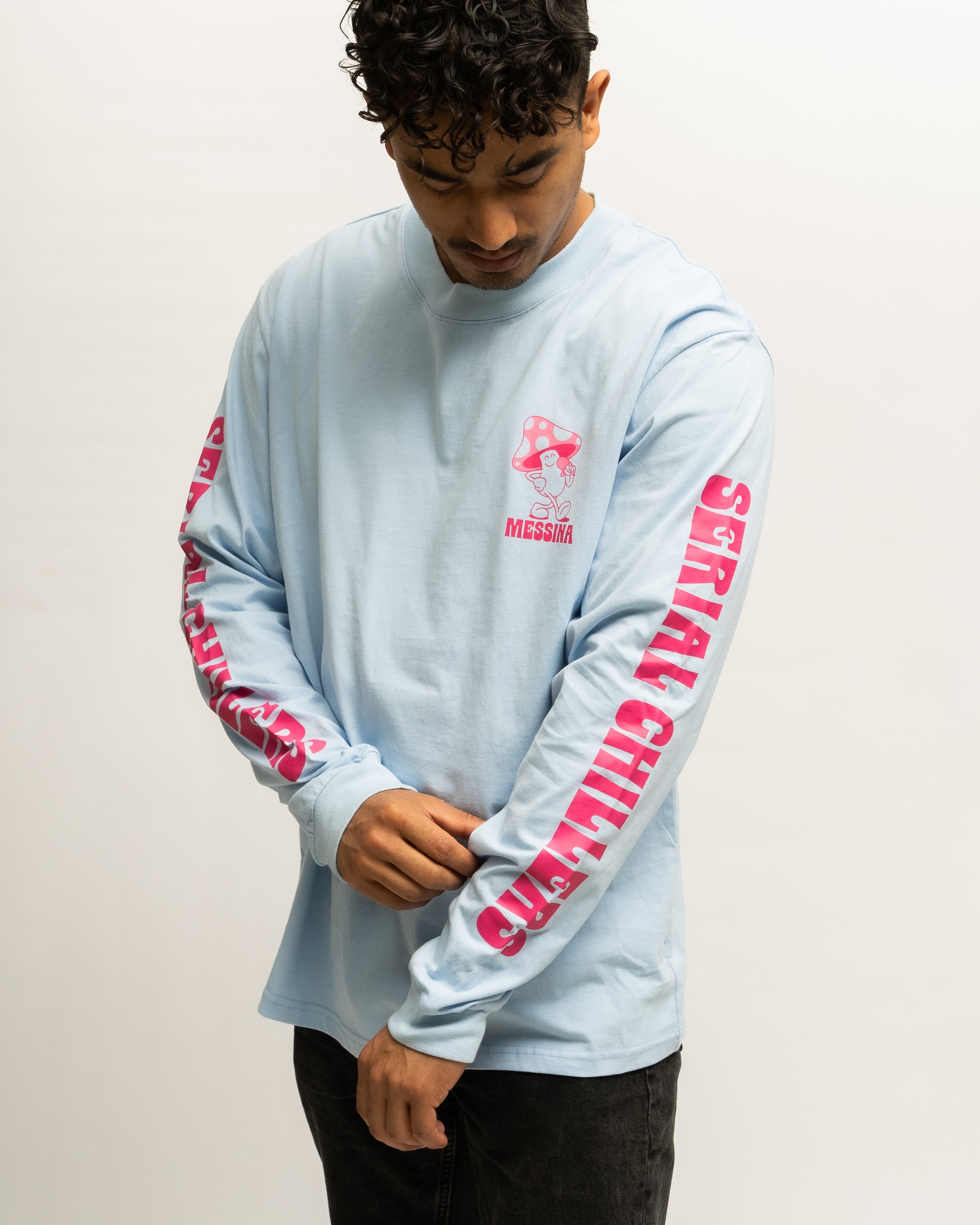 Serial Chillers Longsleeve - Blue – Gelato Messina