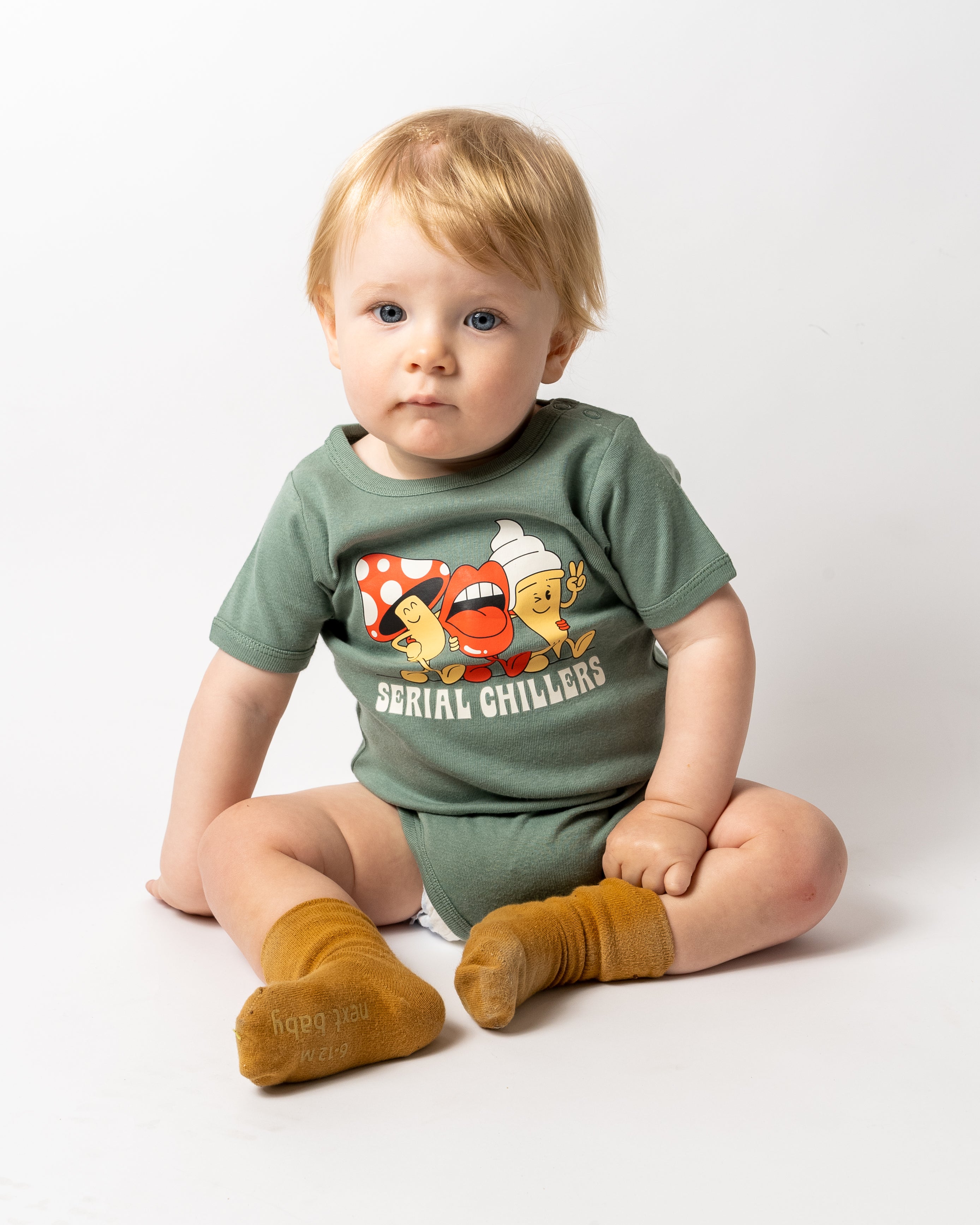 Serial Chillers Baby Onesie