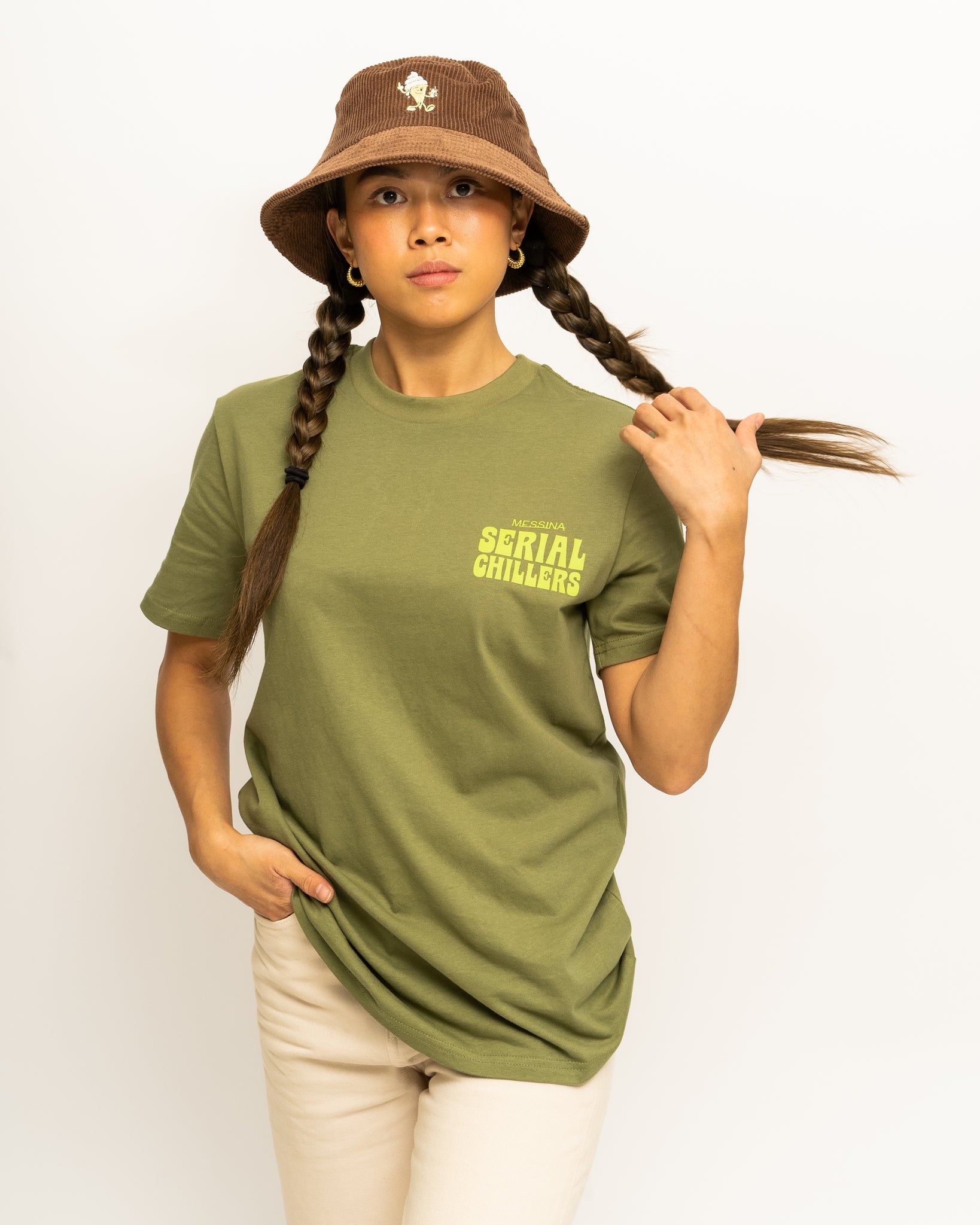 Serial Chillers Tee - Olive