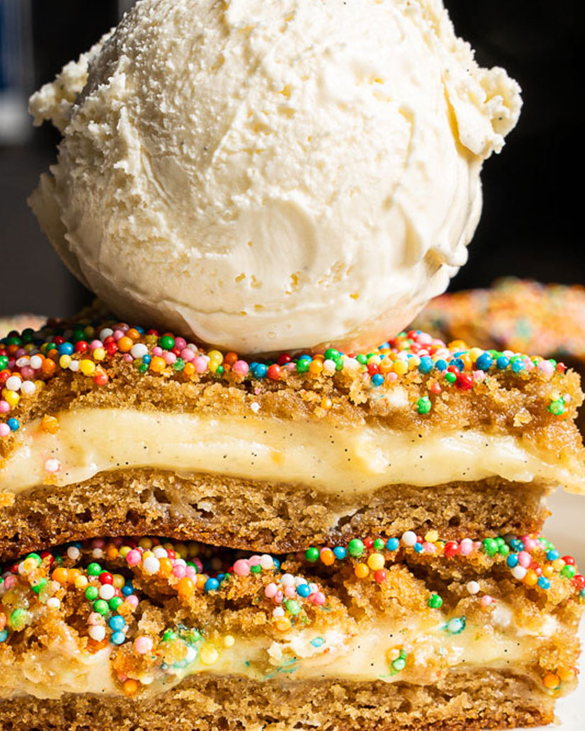 Fairy Bread Cookie Pies